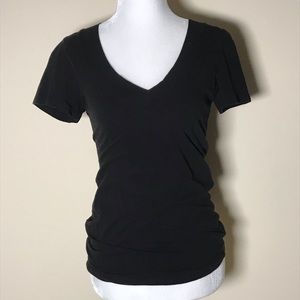 XXI Perfect V-Neck Tee, Black, Large